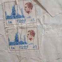 سه  قطعه تمبر  بسیار عتیقه و قدیمی با دونقش متفاوت