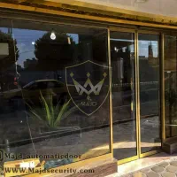 درب شیشه ای اتوماتیک یونیک با موتور دانکر