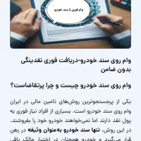 وام آزاد روی سند خودرو|خدمات مالی، حسابداری، بیمه|تهران, آرژانتین|دیوار