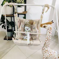 تاب ریلکسی نوزاد و کودک گهواره‌ای ۱۲ طنابه مستحکم|اسباب و اثاث بچه|نیشابور, فردوسی جنوبی|دیوار