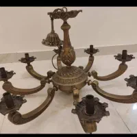 لوستر 8 شاخه جنس غیر برنجی