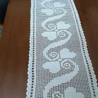 رومیزی قلاب بافی
