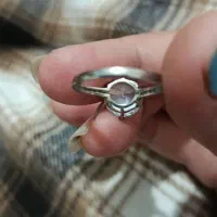 انگشتر تک نگین نقره|جواهرات|الشتر, |دیوار