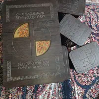 میز جلو مبلی با چهار عسلی