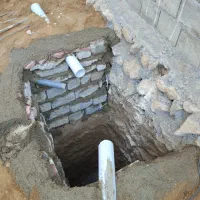 کنده کاری تخریب کندن چافاضلاب سنگ چینی سرتاسرجزیره