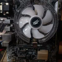 مادربرد h110 به همراه CPU i3 ram 4g fan rgb