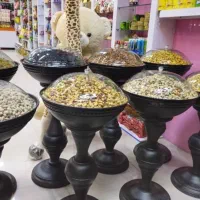 جام آجیل مشکی با درب