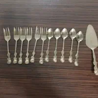 کاردو چنگال طلایی