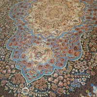 ۲ عدد فرش ۱۲ متری سورمه ای