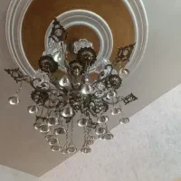 دو عدد لوستر شش شاخه بنز