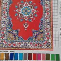 نقشه و دار فرش بیجار ضرونیم