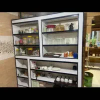 حراج یه دست مبل قفسه بزرگ وکوچک