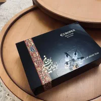 خودنویس و خودکار یوروپن مدل خیام با آبکاری نقره|لوازم التحریر|بابل, |دیوار