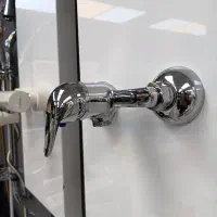 آفتابه نگین کروم