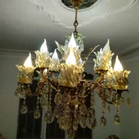 لوستر برنز|لوستر و چراغ آویز|شهریار, شهریار|دیوار