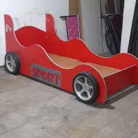 تخت دونفره ویک ونیم نفره ماشینی ویه نفره با تشک|تخت و سرویس خواب|اهواز, پردیس دو|دیوار