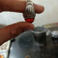 انگشتر عقیق طوق دار رکاب نقره|کلکسیون اشیاء عتیقه|میانه, |دیوار