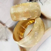 النگو طلاروس آبکاری طلای 24