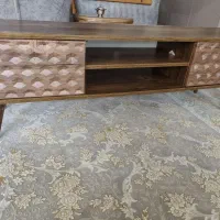 میز تلویزیون چوبی