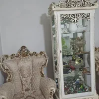 میز تلوزیون ساعت ویترین