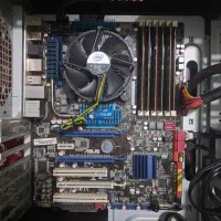 مادربرد ایسوس ASUS P6T + i7