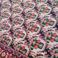 فرش دستباف پرده ای نقشه بیجار|فرش|سنندج, |دیوار