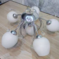 دو عدد لوستر حبابی|لوستر و چراغ آویز|کرج, گلشهر|دیوار