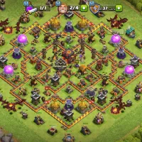 9تا اکانت کلش آف کلنز|کنسول، بازی ویدئویی و آنلاین|هیرمند, |دیوار