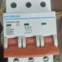 فیوز صنعتی 3فاز 63امپر HYundai اصل کره