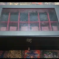 جعبه ساعت پشت ویترینی