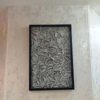 تابلو دکوراتیو خاص تم اسکناس