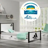تخت خواب یک نفره حاجی پور(تختخواب۱یکنفره)تشک کیارا