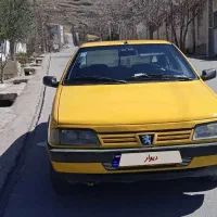 تاکسی پژو 405 دوگانه سوز 91