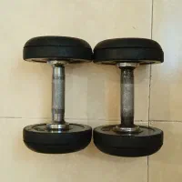 یک جفت دمبل پنج کیلوگرمی|تجهیزات ورزشی|خرمآباد, |دیوار