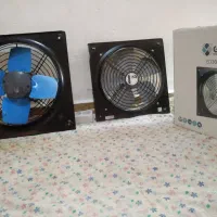 دوعدد فن دمنده و مکنده خانگی و صنعتی