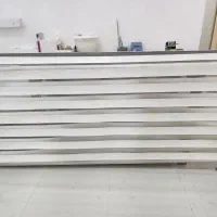 پرده زبرا رنگ شیری