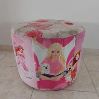 پاف دخترونه طرح دار