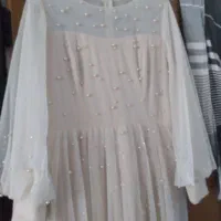 پیراهن مجلسی کرم