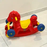 دو چرخه داخل منزل کودک و الاکلنگ (دو حالته)