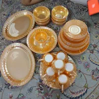 ظرف‌‌ قدیمی ۴۱ پارچه|کلکسیون اشیاء عتیقه|اقبالیه, |دیوار