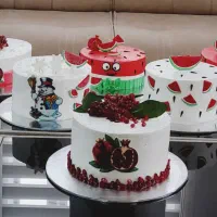 کیک خامه ای|خوردنی و آشامیدنی|سیلوانه, |دیوار