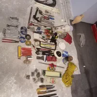 لوازم ماشین و آچار و مهتابی و سیم سیار و حراج