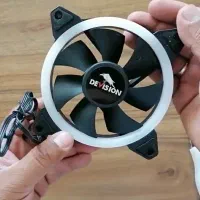 فن devision گیمینگ RGB