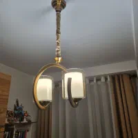 لوستر مدل فنری|لوستر و چراغ آویز|تهران, ارم|دیوار