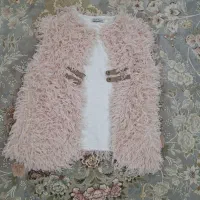 وست صورتی دخترانه