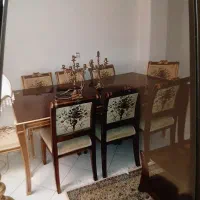 فروش ناهار خوری ۸ نفره از چوب توسکا