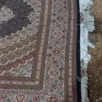 فرش دستبافت ماهی خوی تک ۶متری سرمه ای|فرش|تبریز, |دیوار