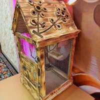 قفس چوبی مرغ عشق فنچ عروس هلندی طوطی برزیلی سنجاب|لوازم جانبی حیوانات|تهران, نیروی هوایی (پیروزی)|دیوار