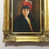 سلام کار اولی نقاشی روی بوم هست فاقداسم امضا هست