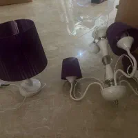 لوستر و اباژور ست اتاق خواب|لوستر و چراغ آویز|تهران, بوستان چیتگر|دیوار